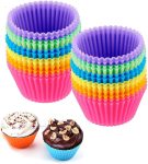 Reusable Silicone Cupcake Baking Cups 24