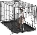 DUMOS Dog Crate, 36 Inch Medium Double