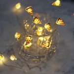 20 LED Pizza Copper String Light,