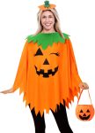 3PCS Halloween Pumpkin Costume for Women
