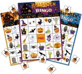 Halloween Bingo Game Party Supplies For