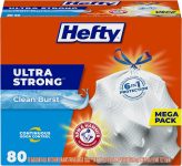 Hefty Ultra Strong 13 Gallon Trash Bags,