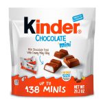 Kinder Chocolate Mini, 29.2 oz Bulk