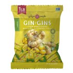 GIN GINS Lemon Ginger Chews – Natural