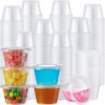 AOZITA 400 Set 4 oz Portion Cups, Jello