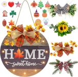 Interchangeable Seasonal Welcome Sign