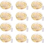 Brightown 12 Pack LED Fairy Lights