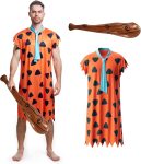 Halloween Men's Costume Adult Caveman
