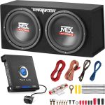 MTX 12-Inch Dual Subwoofer with Amp &