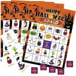 Halloween Bingo Game,24 Players