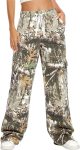 HVEPUO Camo Pants Women High Waisted