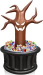 TURNMEON 5 Ft Halloween Infltable Drink