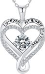Jewelry for Women Wife Infinity Heart