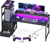 AODK 59 Inch Gaming Desk with USB