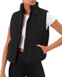 AUTOMET Puffer Vest Women Sleeveless