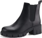 starmerx Women Platform Ankle Boots