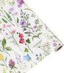 Flowers Wrapping Paper Roll-17 Inches X