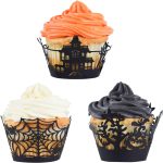 Whaline 60 Pack Halloween Cupcake