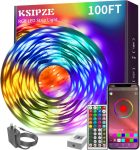 KSIPZE 100ft Led Strip Lights RGB Music