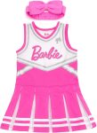 Barbie Girls Cheerleader Dress and Bow