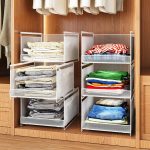 3-Tier Stackable Metal Closet Organizers