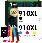 910XL 910 Ink Cartridges Combo Pack: