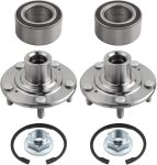 2 x Front Wheel Hub Bearing Assembly