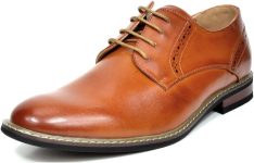 Bruno Marc Men's Leather Lined Dress