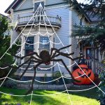 200" Halloween Spider Web + 59" Giant