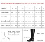 Knee High Boots Women Faux Leather