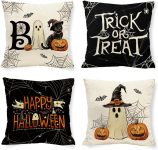 Happy Halloween Ghost Boo Pillow Covers