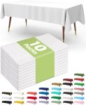 Pureegg Plastic Table Cloth Disposable