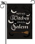 Halloween Garden Flag Not All Witches