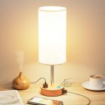 Bedside Table Lamp for Bedroom - 3 Way