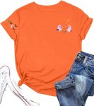 Halloween Shirts Ghost Shirt Women: