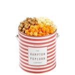 3 Flavor, 1 Gallon Gourmet Popcorn Tin,