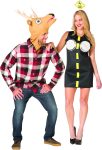Deer in Headlights Couples Costume