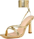 Mostrin Womens Sandals Strappy Heels for