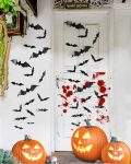 120pcs Halloween Bats Decorations