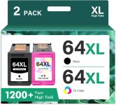 64XL 64 Black and Color Ink Cartridge