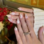KQueenest Glitter Cat Eye Press on Nails