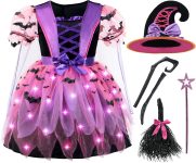 Spooktacular Creations Girls Light Up