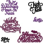 Hying Happy Halloween Dies for Card