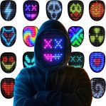 Led Mask Halloween Costume for Kids