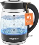 Chefman Electric Kettle, 1.8L 1500W, Hot