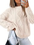 Trendy Queen Women's Oversized Cable