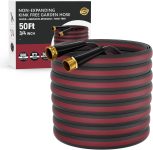 50ft Non-Expanding Garden Hose with