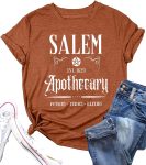 Salem T-Shirt Women Halloween Witch