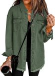 Vetinee Women’s Oversized Button Up