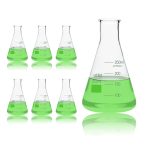 Utile Glass Erlenmeyer Flask Set, 250ml